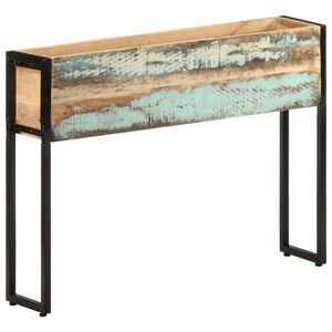 vidaXL puķu kaste, 90x20x68 cm, pārstrādāts masīvkoks