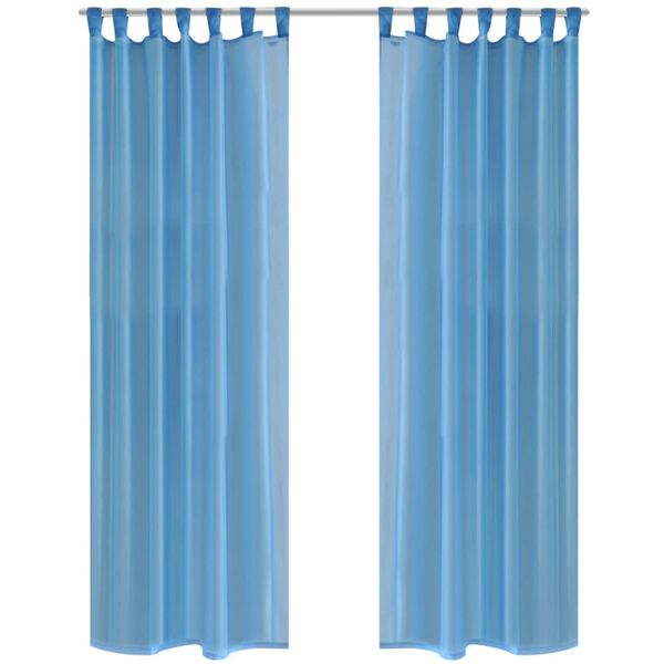 Gari Aizkari 140 x 175 cm Tirkīza 2 gab