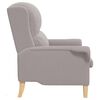 vidaXL atpūtas krēsls Gai&scaron;i pelēka 76 x 94 x 102 cm