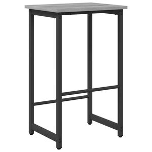 vidaXL Bāra krēsls Pelēks Sonoma 40 x 32 x 74 cm Inženierijas koks