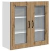 vidaXL Trauku ma&scaron;īnas panelis Kalmar Artisānā ozols 80 x 31 x 80 cm