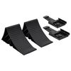 vidaXL riteņu balsti, 2 gab., 25x10x11,5 cm, plastmasa