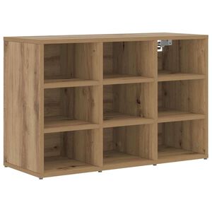 vidaXL Apavu skapis 77,5 x 30 x 51 cm Inženierijas koks Artisan Ozols