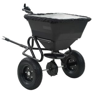 vidaXL velkams sāls kaisītājs, 125x74x79 cm, 45 L, PVC un tērauds