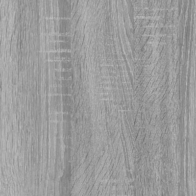 vidaXL sienas skapītis, pelēks, 34,5x32,5x90 cm, inženierijas koks