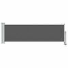 vidaXL Sānes nojume 100 x 300 cm 100% poliesters, dzelzs, tērauds