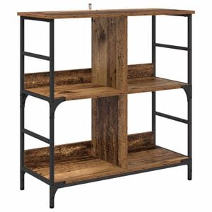 vidaXL Grāmatu plaukts 4 līmeņi 78.5 x 33 x 82 cm Inženierijas koks
