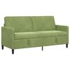 vidaXL Sofas ar uzglabā&scaron;anu Gai&scaron;i zaļa 172 x 78 x 87 cm Poliesters