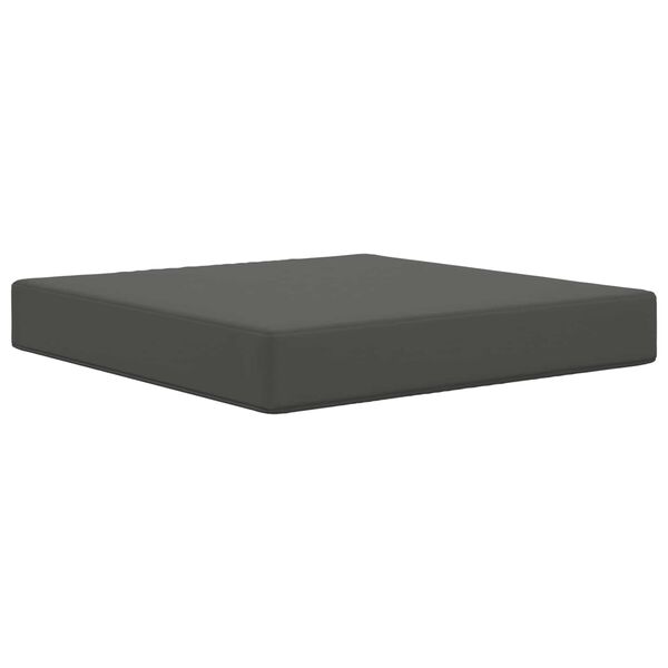 vidaXL Āra dīvāna spilvens 3 pcs Antracīts Poliesters