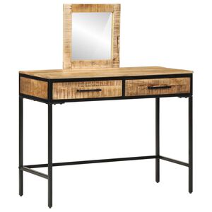 vidaXL Dressing galds Brūna 100 x 40 x 120 cm Mango masīvkoks