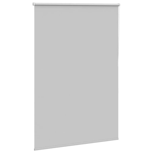 vidaXL rullo žalūzija gai&scaron;i pelēks 115x175 cm auduma platums 110,7 cm