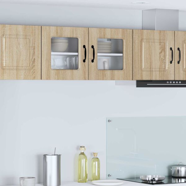 vidaXL Virtuves Skapis Kalmar Sonoma ozols 80 x 31 x 40 cm