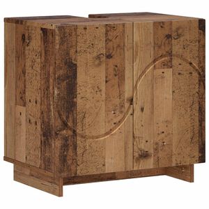 vidaXL Vannasistabas skapītis Vecs koks 60 x 41 x 58 cm