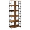 vidaXL Grāmatu plaukts 4 līmeņi 78,5 x 33 x 188,5 cm metāls PB