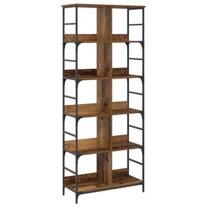 vidaXL Grāmatu plaukts 4 līmeņi 78,5 x 33 x 188,5 cm metāls PB