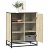 vidaXL bufete Sonoma Ozols 62x35x76 cm Engineered Wood