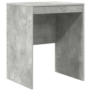 vidaXL Galds Betona pelēks 60 x 50 x 76 cm