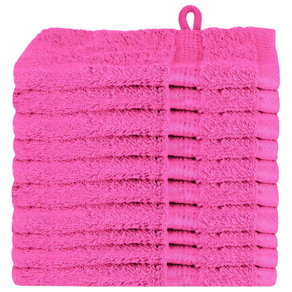 vidaXL Viesu dvielis SOLUND Rozā Kokvilna