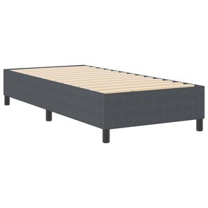 vidaXL Platformas gultas rāmis Tum&scaron;i pelēks 80 x 200 cm