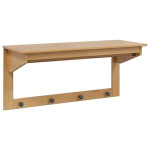 vidaXL Pakaramais HILL Medus brūns 90 x 35 x 41.5 cm