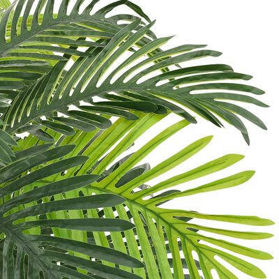 vidaXL mākslīgā cikas palma ar podiņu, 90 cm, zaļa