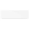 vidaXL sienas plaukti, 2 gab., balti, 80x23,5x3,8 cm, MDF