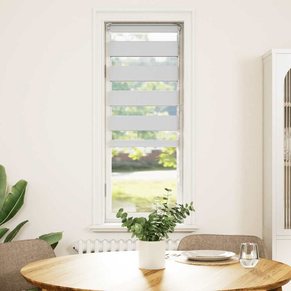 vidaXL žalūzijas zebra 50x150 cm auduma platums 45,9 cm poliesters