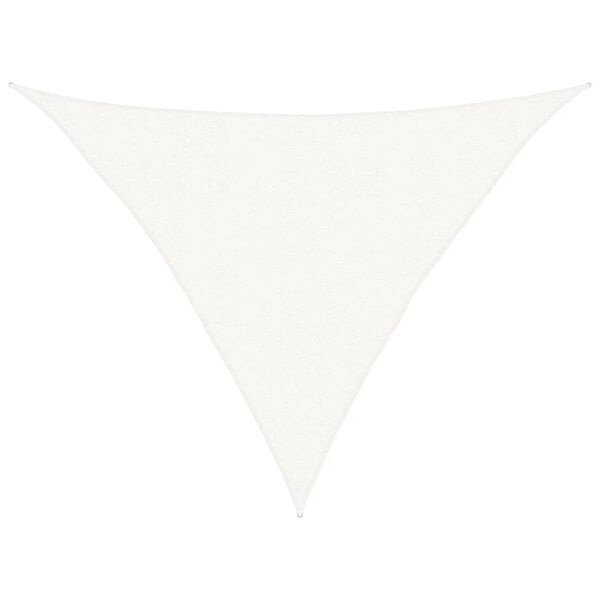 vidaXL saulessargs, 160 g/m&sup2;, balts, 2,5x2,5x3,5 m, HDPE