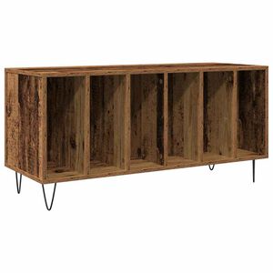 vidaXL Pla&scaron;u skapis Vecs koks 100 x 38 x 48 cm Inženierijas koks