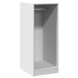 vidaXL skapis, balts, 48x41x102 cm, inženierijas koks