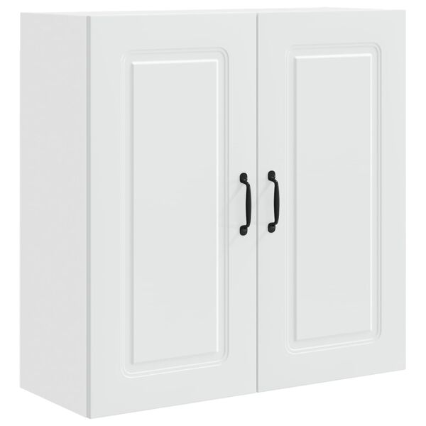 vidaXL Virtuves Skapis Kalmar Balts 80 x 31 x 80 cm Inženierijas koks