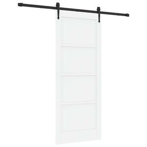 vidaXL Slīdo&scaron;ās durvis ORKDAL 83 x 202 cm Priedes masīvkoks
