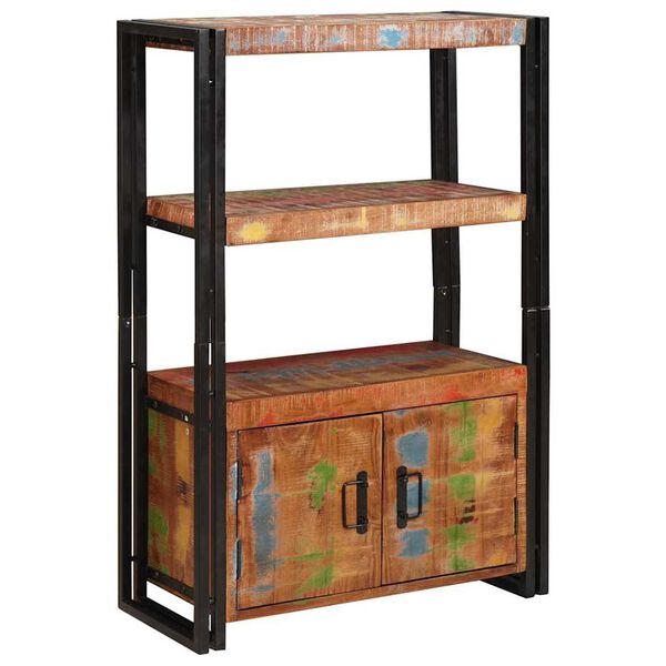 vidaXL Grāmatplaukts ar durvīm