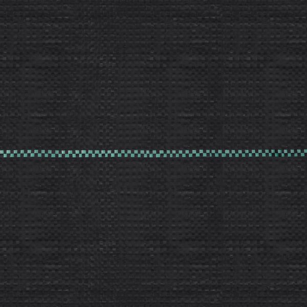 vidaXL augsnes pārsegs, PP, 2x10 m, melns