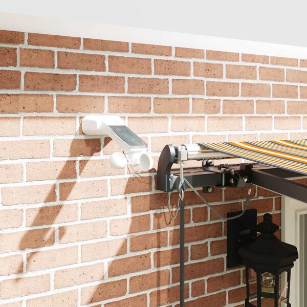 vidaXL Pārsega audums ar Daudzkrāsains 400 &times; 300 cm Poliesters