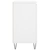 vidaXL kumode, balta, 60x35x70 cm, inženierijas koks