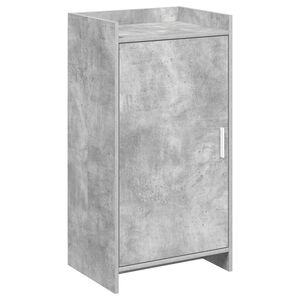 vidaXL Apavu skapis Betona pelēks 48 x 36 x 92 cm Inženierijas koks
