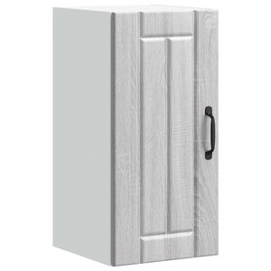 vidaXL virtuves sienas skapis "Lucca" Pelēks Sonoma Engineered Wood