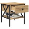 vidaXL Naktsgaldiņš ar atvilktni amatnieku ozola 40 x 42 x 45 cm
