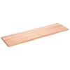 vidaXL vannasistabas letes virsma 180x50x(2-4)cm apstrādāts masīvkoks