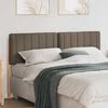 vidaXL Mīkstināts gultas galvgalis Brūns un Taupe 150 cm