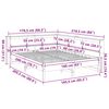 vidaXL gulta ar grāmatu plauktu, bez matrača, 160x200 cm, priedes koks