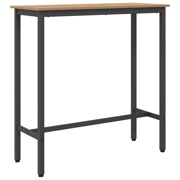 vidaXL galds Artisānā ozols 100 x 40 x 100,5 cm