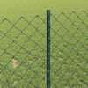 vidaXL Žogs ar stabu Zaļa 1 x 25 m Tērauds