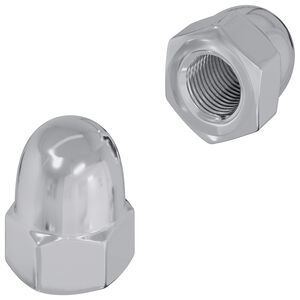 vidaXL Uzgrieznis 2 pcs Sudraba M6 x 10 mm Dzelzs