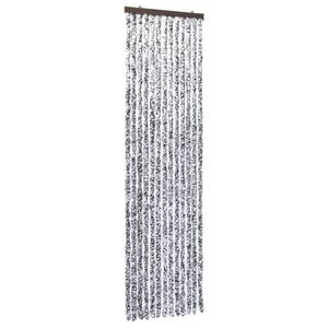 vidaXL kukaiņu aizkars, 56x185 cm, brūns un bē&scaron;s &scaron;enils