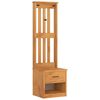 vidaXL halles koks SANDNES 45x40x159,5 cm masīvkoka priede