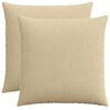 vidaXL Spilvenu pārvalks 2 pcs HEERLEN Zaļa pelēka 55 x 55 cm
