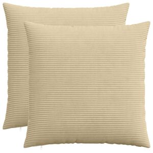vidaXL Spilvenu pārvalks 2 pcs HEERLEN Zaļa pelēka 55 x 55 cm