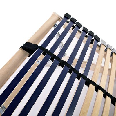 vidaXL gultas redeles, 2 gab., ar 42 līstītēm, 7 zonas, 80x200 cm